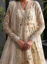 La Fuchsia By Afrozeh Embroidered Net 3 Piece Unstitched Suit AF25LFV1 D-10 FLEURIE